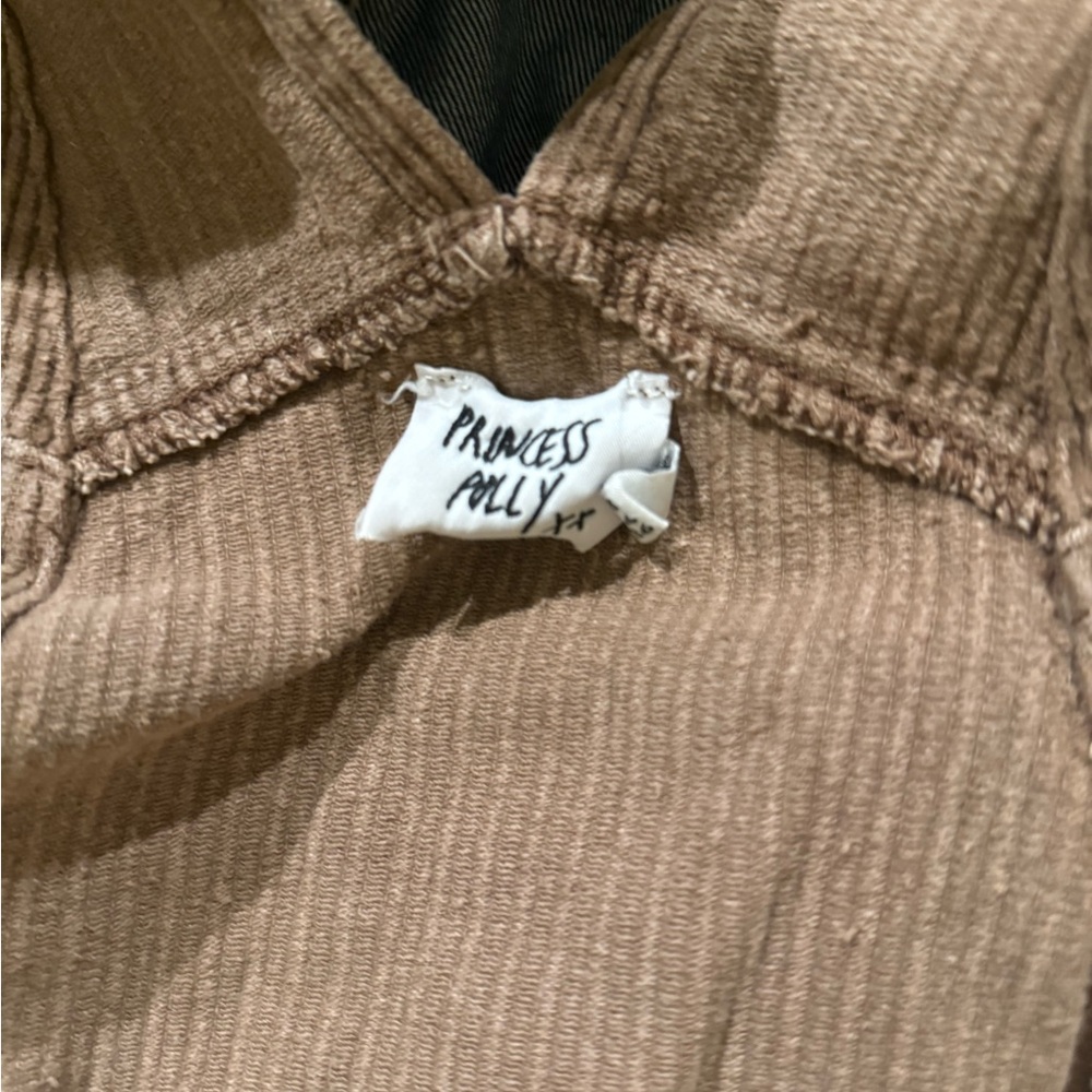 princess polly brown overalls - Picture 3 of 3